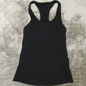 Cotton On Body Active Black Racerback Built-in Bra Tank Top Size XS Athleisure